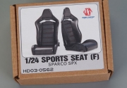 HD03-0562 1/24 Sports Seats (F) Sparco Spx (Resin+Decals+PE)