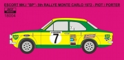 REJ18004 Decal – Ford Escort Mk.I - Rallye Monte Carlo 1972 - BP # 7 Piot / Porter 1/18 - LIMITED 0