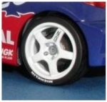 REJSP984 Wheels – O.Z. 18‘‘/ Peugeot 307 WRC - 5 spoke / 5 pcs 1/24 for Tamiya kit
