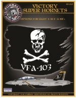 FUR48-067 1/48 F-18F VFA-103 Victory SUPER Hornets Decal