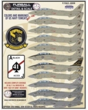 FURF/D&S-4808 1/48 Tomcat Colors & Markings Part I Detail & Scale