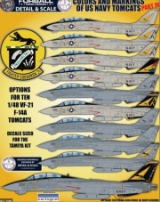 FURF/D&S-4812 1/48 Tomcat Colors & Markings Part IV Detail & Scale