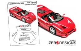 [사전 예약] ZD-WM-0080 1:24 Ferrari F50 Pre Cut Window Painting Masks (Tamiya) ZD-WM-0080