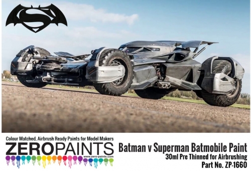 [사전 예약] ZP-1661 Batman v Superman Batmobile Metallic Grey Paint - 30ml ZP-1661