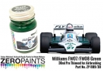 [사전 예약] ZP-1189 Williams FW07-FW08 Green Paint 30ml ZP-1189