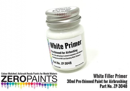 [사전 예약] ZP-3048 Airbrushing White Primer/Micro Filler 30ml ZP-3048