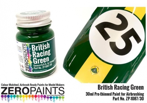 [사전 예약] ZP-1087 British Racing Green - BRG (Solid) Paint 30ml ZP-1087