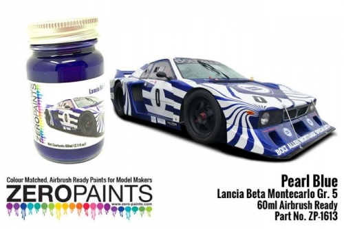 [사전 예약] ZP-1613 Lancia Beta Montecarlo Gr. 5 Pearl Blue Paint 60ml ZP-1613