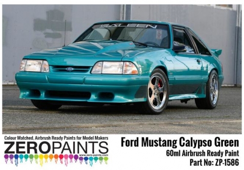 [사전 예약] ZP-1586 Ford Mustang Calypso Green Paint 60ml ZP-1586