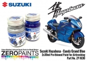 DZ748 Suzuki Hayabusa - Candy Grand Blue Paint Set 2x30ml ZP-1630
