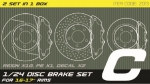 [사전 예약] Z013 Disc brake set C (for 16-17'' rims)