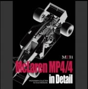MHB-1 Photograph Collection #1 McLaren MP4/4 in Detail Model Factory Hiro