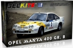 BEL008 1/24 Belkits Rally Opel Manta 400 Gr. B Fréquelin - Tilber - Tour De Corse 1984