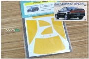 ZD110 Window & light painting masks - Toyota Corolla Levin Gt Apex Designed for 1/24 Hasegawa
