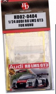 [사전 예약 ~3/23일] HD02-0404 1/24 Audi R8 LMS GT3 For NUNU （PE+Metal parts+Resin）
