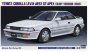 [사전 예약] 21136 1/24 HC36 TOYOTA Corolla Levin AE92 GT APEX Early Type