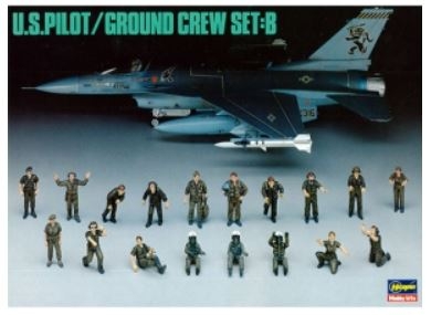 [사전 예약] 36005 1/48 US Pilot/Ground Crew Set B