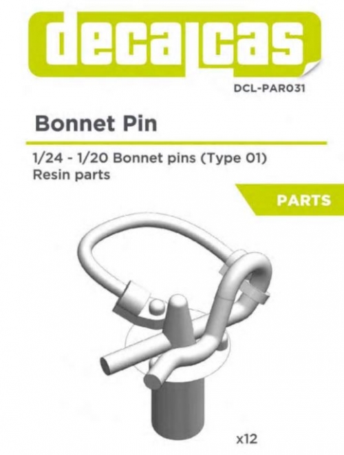 DCL-PAR031 1/24 1/20 Bonnet pin