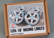 [사전 예약 ~3/23일] HD03-0584 1/24 18' Nismo lmgt2 Wheels (Resin+Metal Wheels+Decals)
