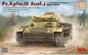 [주문시 바로 입고] RM5070 1/35 Pz.Kpfw.III Ausf.J w/Workable Tracks