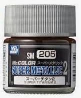 SM-205 Super Titanium 2 (Super Metallic)10ml