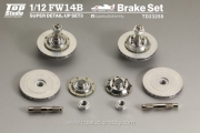 [사전 예약] TD23258 1/12 FW14B Super Detail-up Set 3 - Brake Set