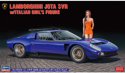 20472 1/24 Lamborghini Jota SVR w/Italian Girl's Figure