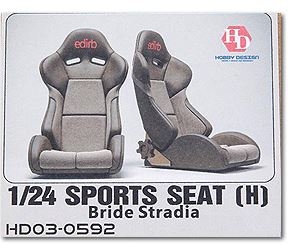 [사전 예약] HD03-0592 1/24 Sports Seats (H) Edirb Stradia (Resin+Decals+PE)