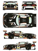 RDE24/039 1/24 Mercedes AMG GT3 #46 Liqui Moly 12h of Bathurst 2020 for Tamiya Racing 43 Decals