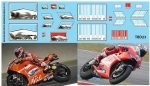 [사전 예약] TBD23 1/12 Ducati GP9 / GP10 Casey Stoner L. Capirossi TB Decals