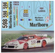 TBD369 1/24 Lancia Stratos 1976 Giro D’Italia Gr 5 C.Facetti P.Sodano n. 598 Decals TB TB Decals