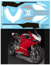 TBD281 1/4 Ducati Panigale 1299 R Supplementary Decals for Pocher Decal TB Decals