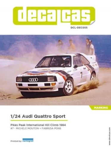 [사전 예약] DCL-DEC055 1/24 Audi Quattro Sport
