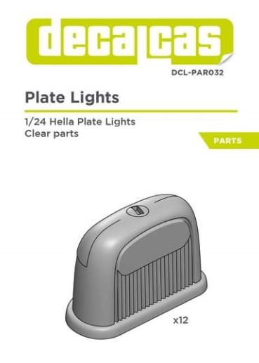 [사전 예약] DCL-PAR032 1/24 Hella plate lights
