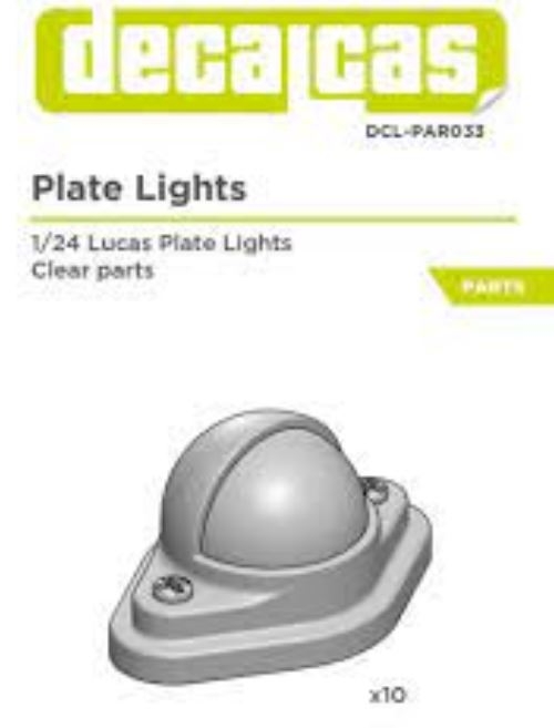 [사전 예약] DCL-PAR033 1/24 Lucas plate lights