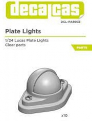 DCL-PAR033 1/24 Lucas plate lights