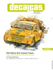 DCL-DEC043 1/24 MG Metro 6r4 Camel Team for Belkits