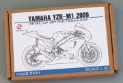 HD02-0414 1/12 Yamaha YZR-M1 2009 Detail-up Set For Tamiya 14117（PE+Metal parts+Resin）