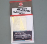 [사전 예약] HD02-0415 1/24 Toyota Starlet EP71 Turbo-S (3Door) Late Version For H 20473（PE+Resin）