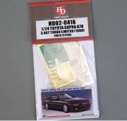 HD02-0416 1/24 Toyota Supra A70 3.0GT Turbo Limited (1988) For H 21140（PE+Resin）
