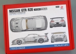 [사전 예약] HD03-0602 1/24 Nissan GTR R35 TOP SECRET Full Detail Kit (Resin+PE+Decals+Metal parts+Metal Logo)