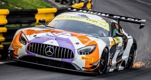 SK24070 SK Decals 1/24 Linkin Park Mercedes-Benz AMG GT3 FIA GT World Cup Macau 17 #999