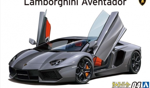 [사전 예약] 05864 1/24 2011 Lamborghini Aventador [No.4] Aoshima
