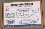 [사전 예약] HD02-0418 1/24 Sauber-Mercedes C9 Detail-up Set For T 24359 （PE+Metal parts+Resin）