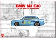 [SALE] PN24019 1/24 BMW M3 E30 Gr.A 1990 InterTEC Class Winner