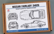 [사전 예약 ~3/23일] HD02-0426 1/24 Nissan Fairlady 240ZG For T (24360)（PE+Metal parts+Resin）