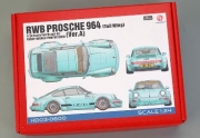 [사전 예약 ~3/23일] HD03-0600 1/24 RWB Porsche 964 (Tail Wing) (Ver.A) Full Detail Kit (Resin+PE+Decals+Metal Wheels+Met