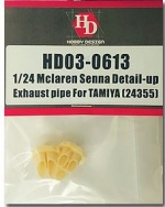 HD03-0613 1/24 Mclaren Senna Detail-up Exhaust Pipe For Tamiya 24355