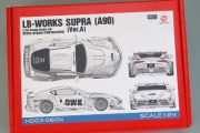 [사전 예약 ~6/5일] HD03-0604 1/24 LB-Works Supra (A90)(Ver.A) Trans-Kit (Resin+PE+Decals+Metal parts+Metal Logo)