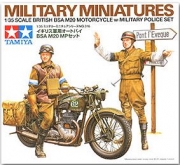 35316 1/35 British BSA M20 Motorcycle w/Military Police Set
